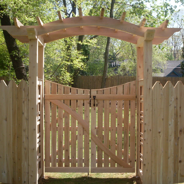 wood fence