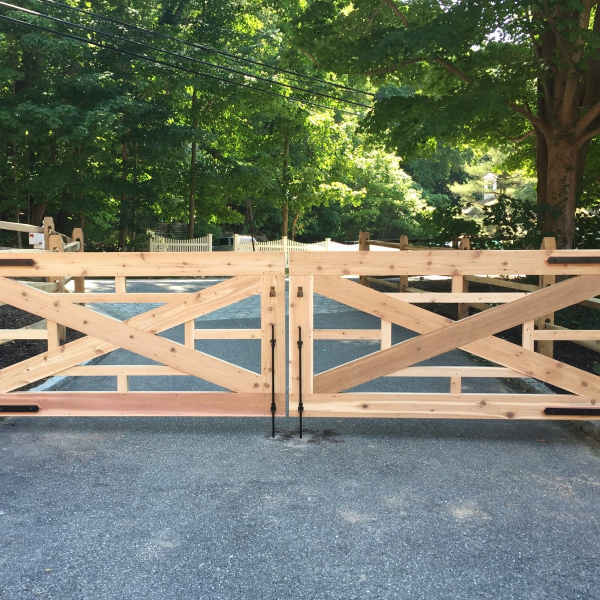 wood gate