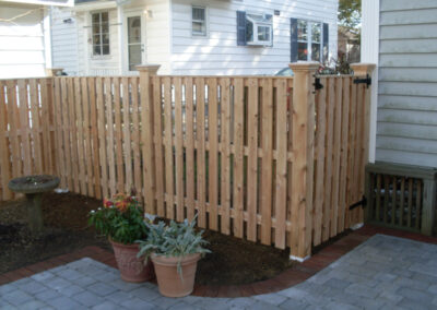 custom cedar fence